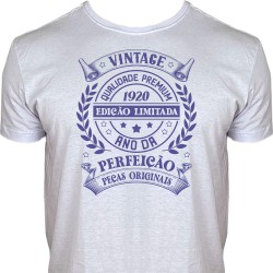 Camiseta Vintage 1920 - Ano da Perfeição