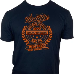 Camiseta Vintage 1974 - Ano da Perfeição