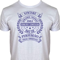 Camiseta Vintage 1983 - Ano da Perfeição