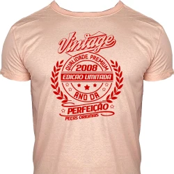 Camiseta Vintage 2008 - Ano da Perfeição